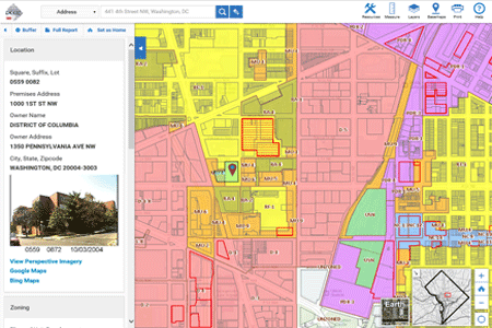 Zone 3 Parking Dc Map DC Zoning Maps