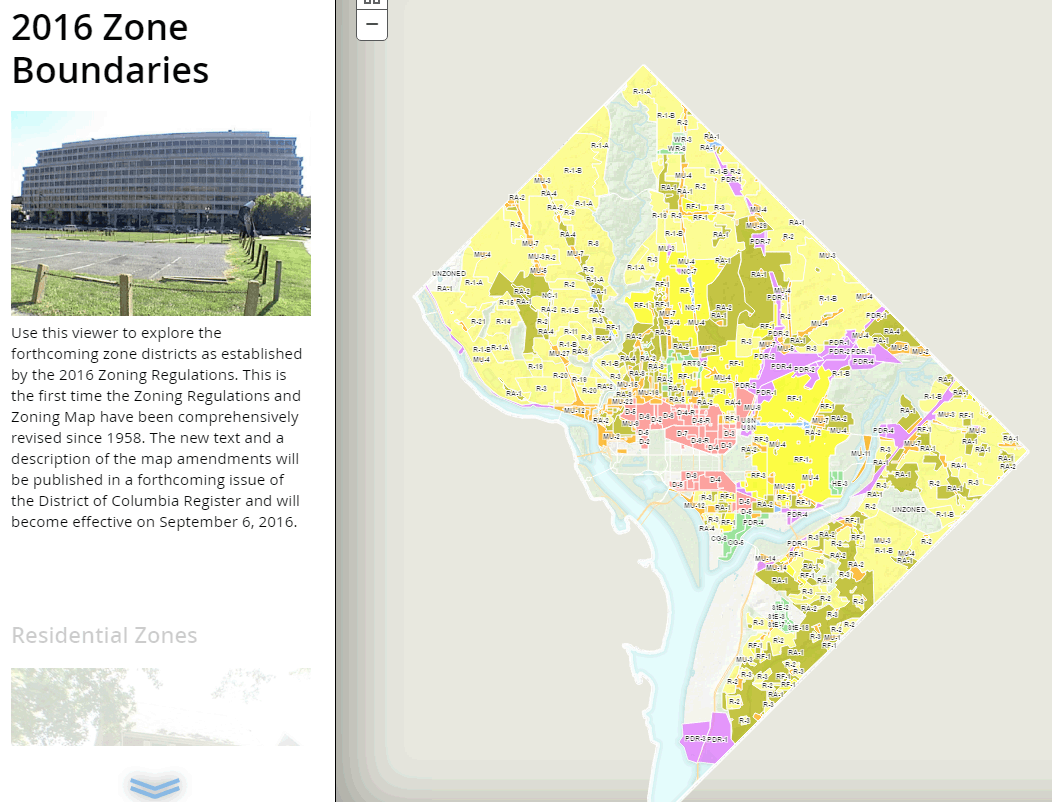 washington dc zoning map Dc Zoning Maps washington dc zoning map